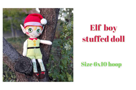 Christmas Elf Boy Doll ITH: A Boutique Designer's Review