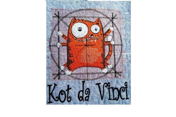 Da Vinci Cat Embroidery Review