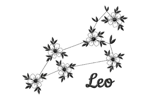 Floral Constellation Zodiac Sign Leo Review