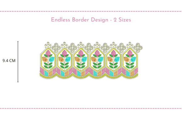 Floral Cutwork Border Review for Personalized Gifts