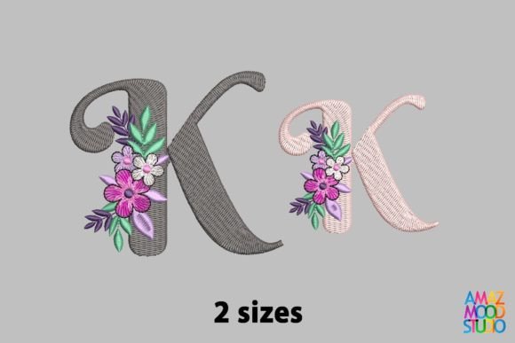 Letter K Floral Monogram: A Designer's Holiday Review