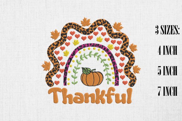 Thankful Pumpkin Rainbow Thanksgiving Review