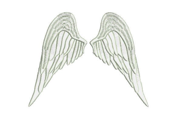 White Angel Wings Embroidery Review